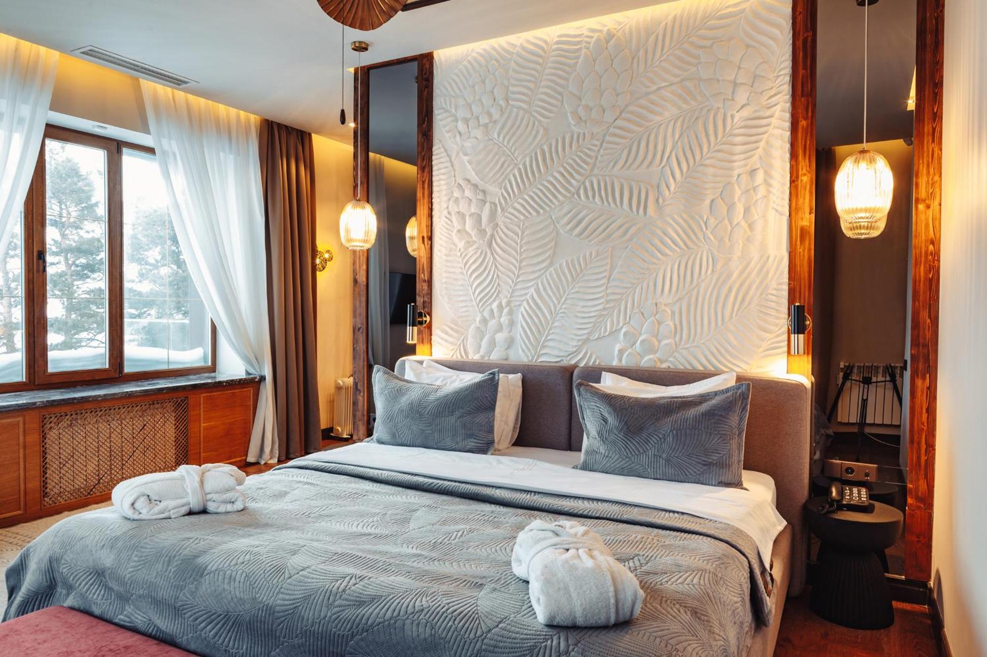 Дом У Озера Hotell Borovoe Exteriör bild