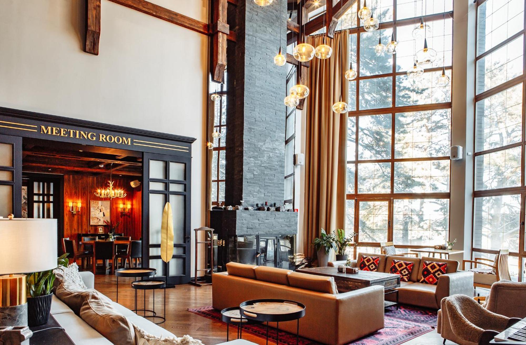 Дом У Озера Hotell Borovoe Exteriör bild