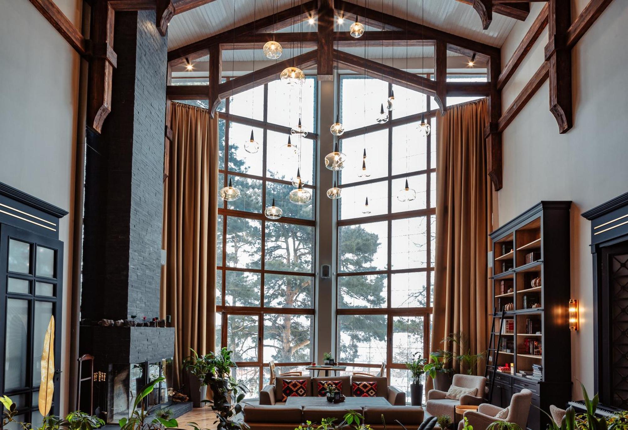 Дом У Озера Hotell Borovoe Exteriör bild