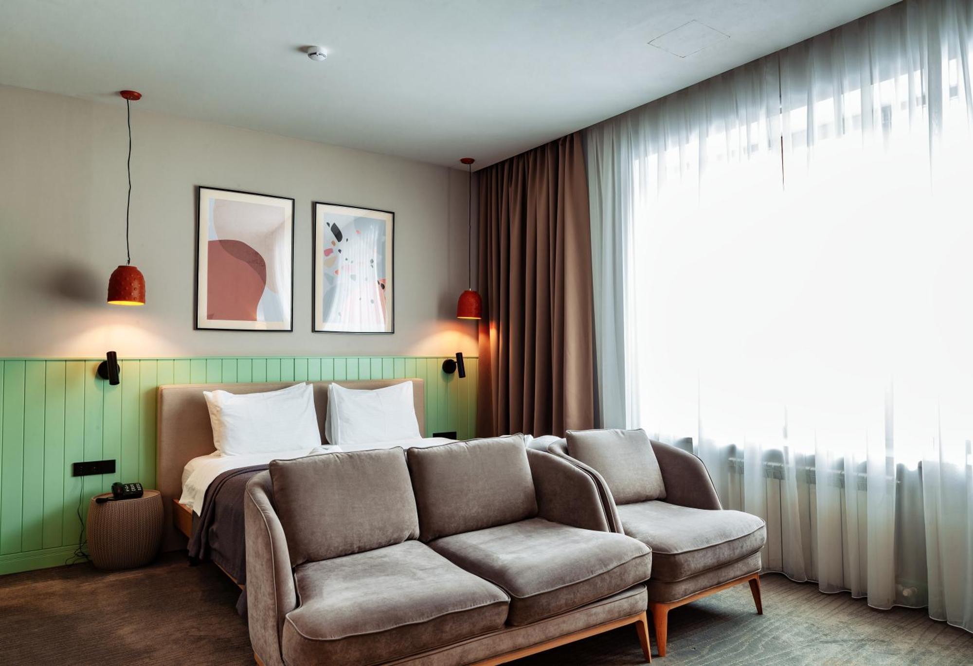 Дом У Озера Hotell Borovoe Exteriör bild